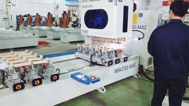 Escopleadora CNC MSK3722-5A*2