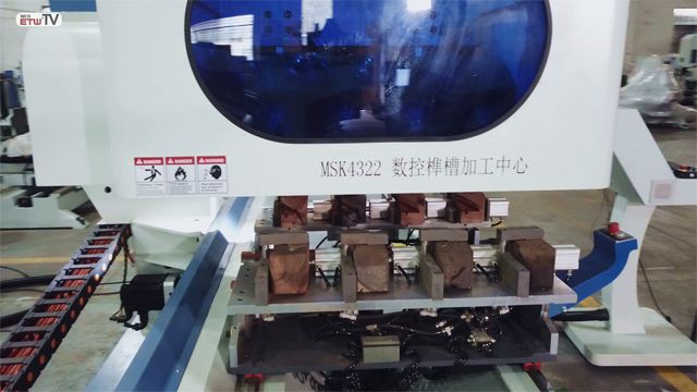 Centro de Mecanizado CNC para Espigado y Escopleado MSK4322